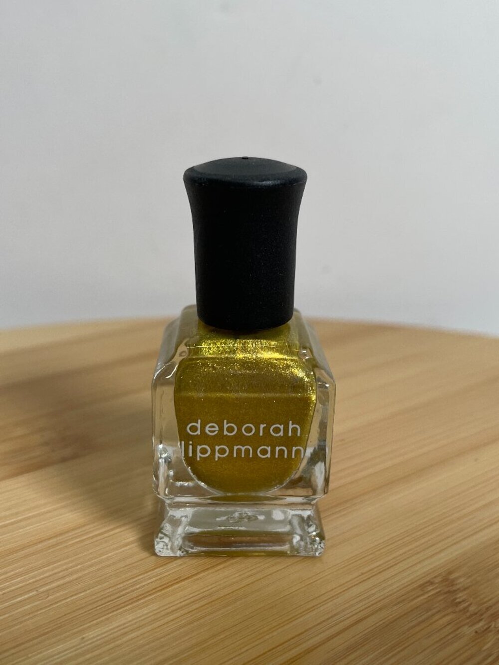 Deborah Lippmann Nail Polish Color Big Spender Gold Glitter 8 mL Mini